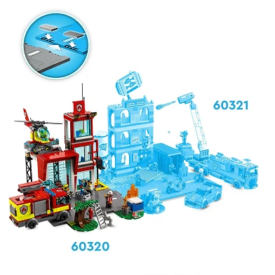 LEGO City 60320 Brandweerkazerne
