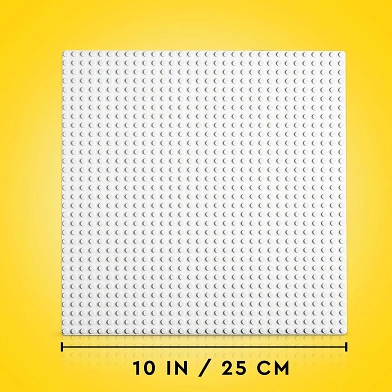 LEGO Classic 11026 Plaque de construction blanche