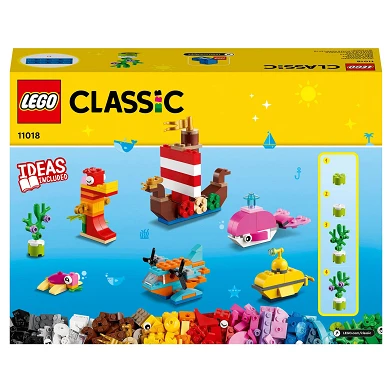 LEGO Classic 11018 Le plaisir créatif de la mer