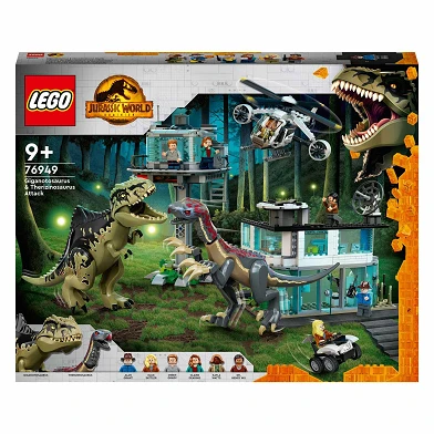 LEGO Jurassic 76949 L'attaque du Giganoto Therizinosaurus