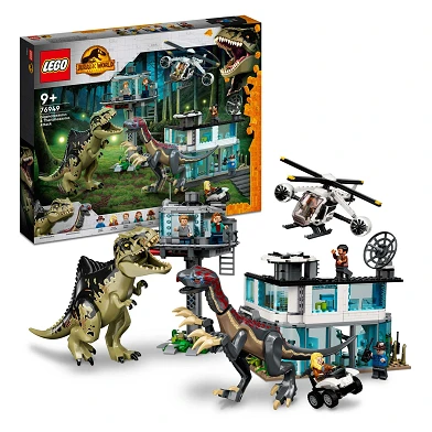 LEGO Jurassic 76949 L'attaque du Giganoto Therizinosaurus