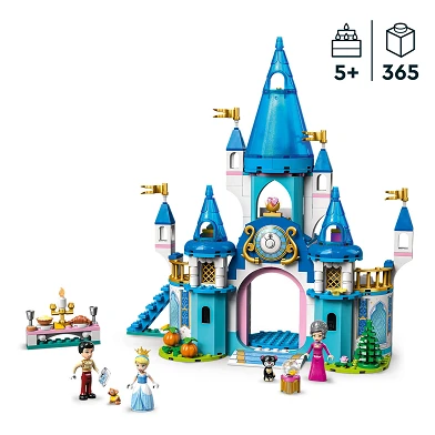 LEGO Disney Princess 43206 Aschenputtel und das Schloss des Prinzen