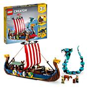 LEGO Creator 31132 Wikingerschiff und die Midgardschlange