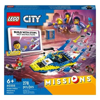 LEGO City 60355 Detektivmissionen der Wasserpolizei