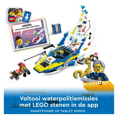 LEGO City 60355 Detektivmissionen der Wasserpolizei