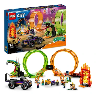 LEGO City 60339 Arène de cascades à double boucle