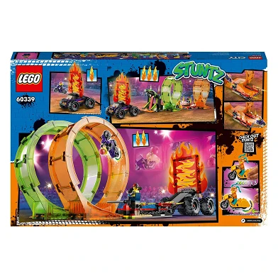 LEGO City 60339 Dubbele Loop Stunt Arena