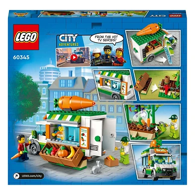 LEGO City 60345 Boeren Markt Bus