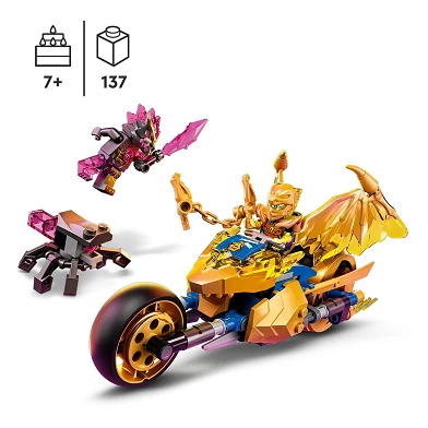 LEGO Ninjago 71768 Jay's Golden Dragon Motor Bike