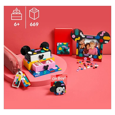 LEGO DOTS 41964 Mickey und Minnie Mouse: Zurück zur Schule