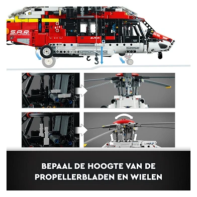 LEGO Technic 42145 L'hélicoptère de sauvetage Airbus H175
