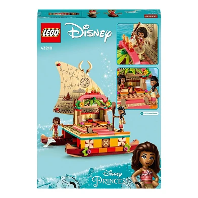 LEGO Disney 43210 Le bateau de découverte de Vaiana