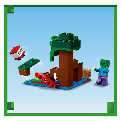 LEGO Minecraft 21240 L'aventure dans les marais