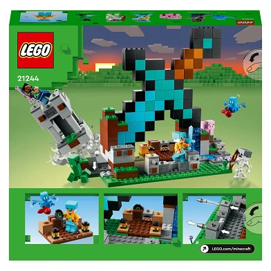 LEGO Minecraft 21244 Base d'épée
