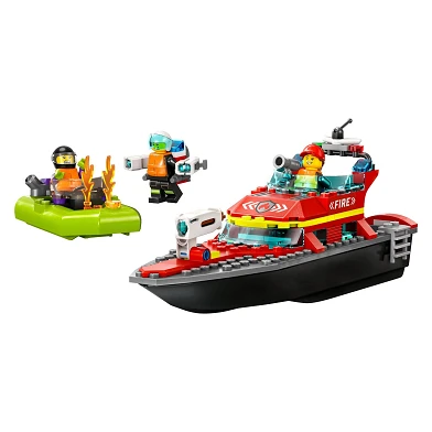 LEGO City 60373 Rettungsboot-Feuer