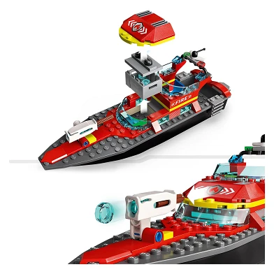 LEGO City 60373 Reddingsboot Brand