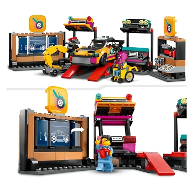 LEGO City 60389 Garage de voiture personnalisable