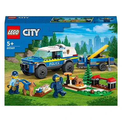 LEGO City 60369 Mobiles Training für Polizeihunde