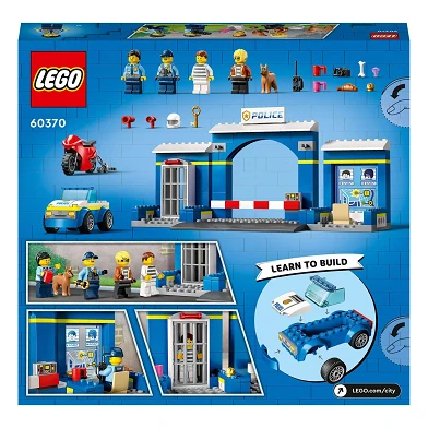 LEGO City 60370 Achtervolging Politiebureau
