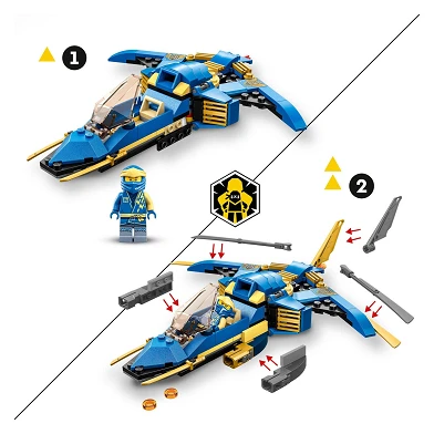 LEGO Ninjago 71784 Le Lightning Jet EVO de Jay