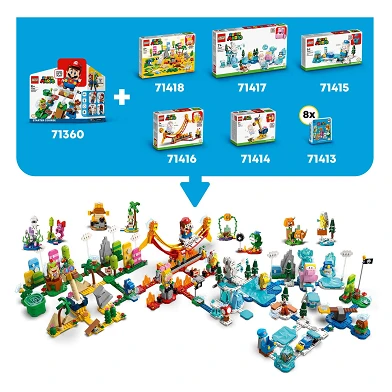 71417 Ensemble d'extension LEGO Super Mario : L'aventure dans la neige de Fliprus