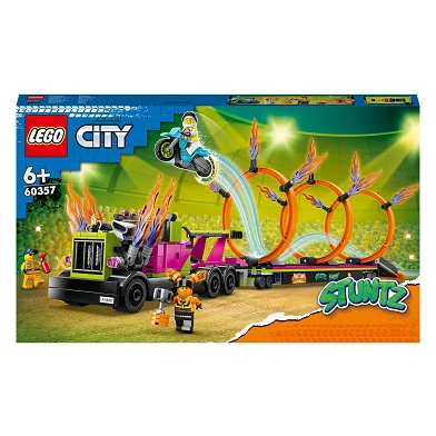 LEGO City 60357 Le défi du camion cascadeur et du cercle de feu