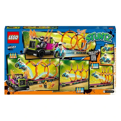 LEGO City 60357 Le défi du camion cascadeur et du cercle de feu