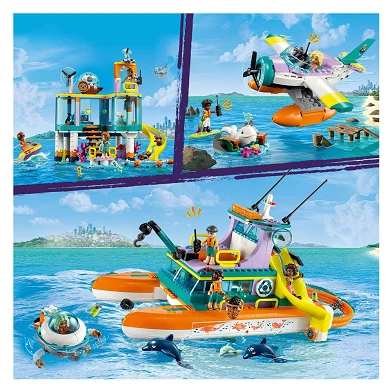 LEGO Friends 41734 Reddingsboot op Zee