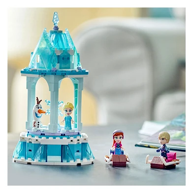 LEGO Princesse Disney 43218 Le carrousel magique d'Anna et Elsa