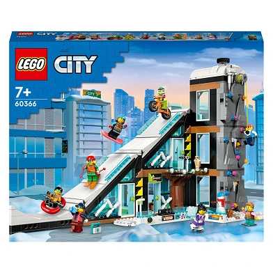 LEGO City 60366 Le centre de ski et d'escalade