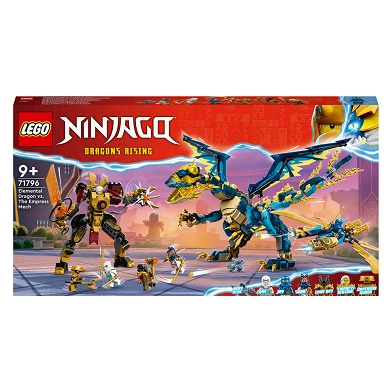 LEGO Ninjago 71796 Elementdraak Vs. De Mecha van de Keizerin