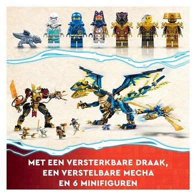 71796 LEGO Ninjago Élément Dragon Vs. Le Mecha de l'Impératrice