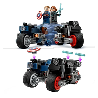 LEGO Super Heroes 76260 Black Widow & Captain America Motoren