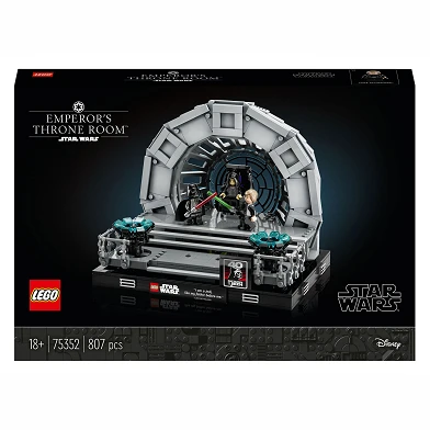 LEGO Star Wars 75352 Thronsaal des Kaisers Diorama