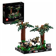 LEGO Star Wars 75353 Endor Speeder Achtervolging Diorama
