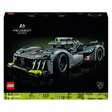 LEGO Technic 42156 Peugeot 9x8 24 Le Mans Hybrid-Hypercar-Auto