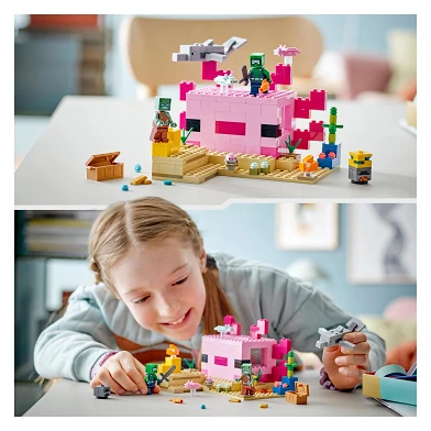21247 LEGO Minecraft Das Axolotl-Haus
