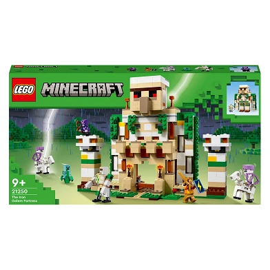 LEGO Minecraft 21250 Het Ijzergolemfort