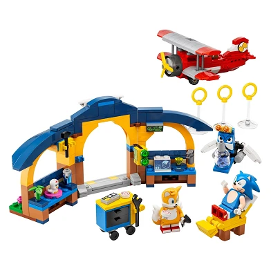 LEGO Sonic 76991 Tails Werkplaats en Tornado Vliegtuig