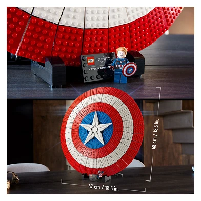 LEGO Super Heroes 76262 Het Schild van Captain America