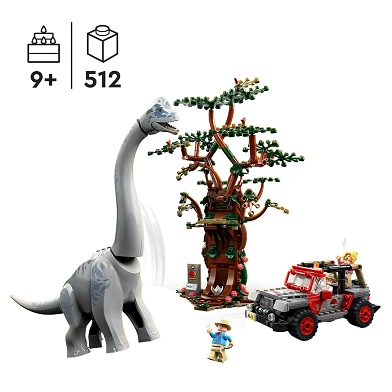 76960 LEGO Jurassic Park Brachiosaure Découverte