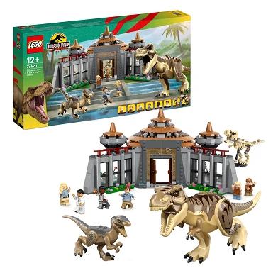76961 LEGO Jurassic Park Besucherzentrum: Angriff von T. Rex und Raptor