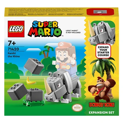 LEGO Super Mario 71420 Ensemble d'Extension : Rambi le Rhinocéros