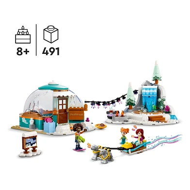 LEGO Friends 41760 L'aventure des vacances dans l'igloo