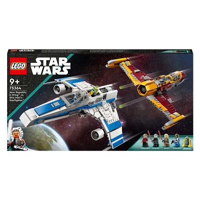 LEGO Star Wars 75364 New Republic E-Wing vs. Shin Hatis Starfighter-Raumschiff-Set