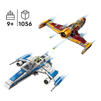 LEGO Star Wars 75364 New Republic E-wing vs. Shin Hati's Starfighter Ruimteschip Set