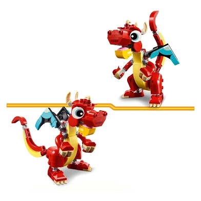 LEGO Creator 31145 Le dragon rouge