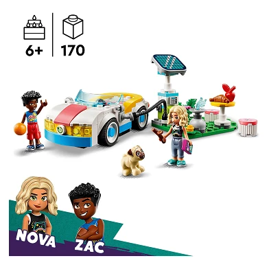LEGO Friends 42609 Elektrische Auto en Oplaadpunt