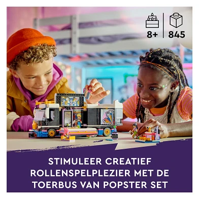 LEGO Friends 42619 Popstar-Tourbus