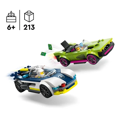 LEGO City 60415 Polizeiauto und Hochgeschwindigkeits-Verfolgungsjagd